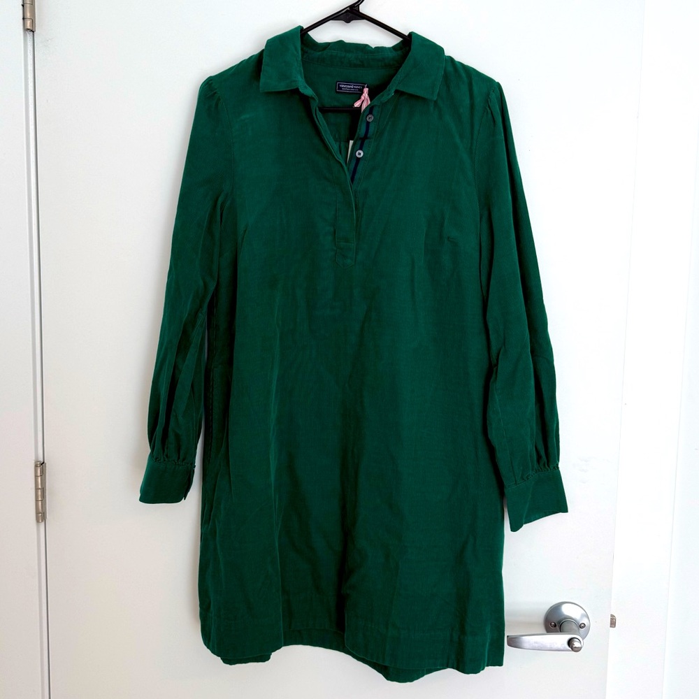 Vineyard Vines Corduroy Popover Dress